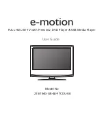 Предварительный просмотр 1 страницы e-motion 194G-GB-4B-FTCDU-UK User Manual