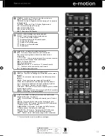 Preview for 10 page of e-motion 215/194J-GB-4B-FHCDU-ROI User Manual