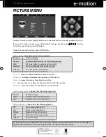 Preview for 14 page of e-motion 215/194J-GB-4B-FHCDU-ROI User Manual