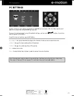 Preview for 22 page of e-motion 215/194J-GB-4B-FHCDU-ROI User Manual
