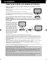 Preview for 21 page of e-motion 23/194J-GB-4B-HCU-UK User Manual