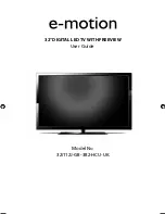 e-motion 32/112J-GB-3B2-HCU-UK User Manual preview