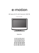 e-motion 32/147I-GB-5B-HCDUP User Manual preview