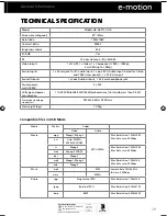 Preview for 25 page of e-motion 39-66G-GB-3B-FTCU-UK User Manual