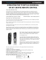 Preview for 24 page of e-motion 40-74G-GB-FTCUP-UK User Manual