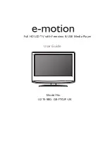e-motion U215-98G-GB-FTCUP-UK User Manual preview