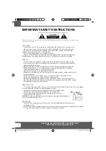 Preview for 2 page of e-motion X185/69E-GB-TCDUP-UK User Manual