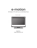 e-motion X185/69G-GB-TCU-UK User Manual предпросмотр