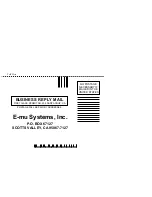 Preview for 257 page of E-Mu EMAX II Operation Manual