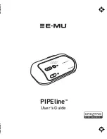 Preview for 1 page of E-Mu PIPEline User Manual