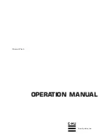 Предварительный просмотр 1 страницы E-Mu Planet Phatt Operation Manual