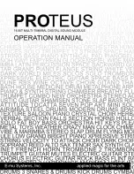 Preview for 1 page of E-Mu Proteus Operation Manual