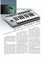 E-Mu Xboard 25 Review Manual preview