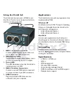 Предварительный просмотр 4 страницы E-Mu Xmidi 2x2 Owner'S Manual