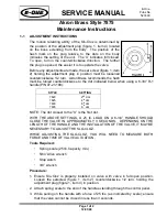 Preview for 1 page of E-one Akron Brass 7875 Service Manual