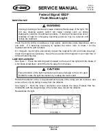 Предварительный просмотр 1 страницы E-one GS2F Service Manual