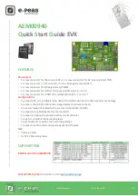 E-peas AEM00940 Quick Start Manual preview