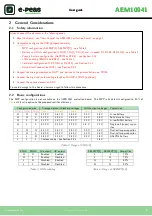 Preview for 5 page of E-peas AEM10941 User Manual