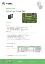 E-peas AEM30940 Quick Start Manual preview