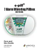 E-Pill 793405 Care And Use Manual предпросмотр