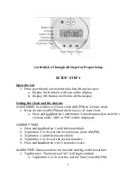 Preview for 5 page of E-Pill 996024 Instruction Manual