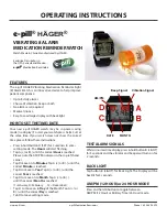 E-Pill HÄGER Operating Instructions предпросмотр