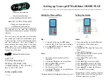 E-Pill MedGlider HOME PLUS Operating Instructions preview