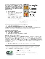 Предварительный просмотр 2 страницы E-Pill Multi-Alarm Home Operating Instructions