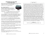 Предварительный просмотр 2 страницы E-Pill Vibrating 12 Alarm Pager Operating Instructions Manual