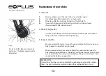 Preview for 13 page of E-Plus City folder Owner'S Manual