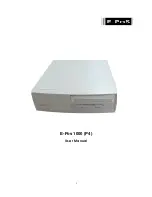 E-Pos 1000 (P4) User Manual preview