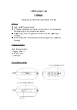 E-POWER ISBW8 User Manual preview