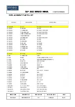 Предварительный просмотр 56 страницы E-RAE Electronics DLP-2622 Service Manual