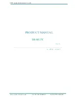 E-RAN ER-M127C Product Manual preview