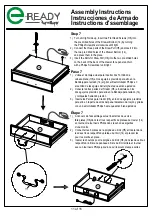 Предварительный просмотр 11 страницы E-Ready Furniture CORNER AUDIO EA-58-D Assembly Instructions Manual