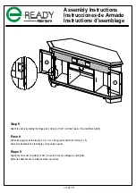 Предварительный просмотр 13 страницы E-Ready Furniture CORNER AUDIO EA-58-D Assembly Instructions Manual