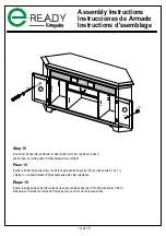 Предварительный просмотр 14 страницы E-Ready Furniture CORNER AUDIO EA-58-D Assembly Instructions Manual