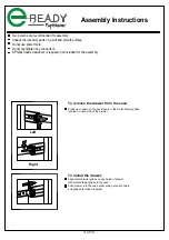 Preview for 3 page of E-Ready Furniture LB-DUR-CD44 Assembly Instructions Manual