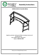 E-Ready Furniture LB-GEO-WD62 Assembly Instructions preview