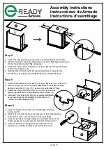 Preview for 12 page of E-Ready Furniture ODK60-D Assembly Instructions Manual