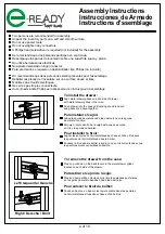 Предварительный просмотр 4 страницы E-Ready Furniture OFL21-D Assembly Instructions Manual