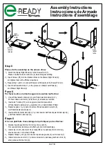 Предварительный просмотр 8 страницы E-Ready Furniture OFL21-D Assembly Instructions Manual