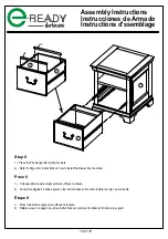 Предварительный просмотр 10 страницы E-Ready Furniture OFL21-D Assembly Instructions Manual