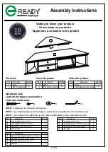 Preview for 2 page of E-Ready Furniture OHT41-D Assembly Instructions