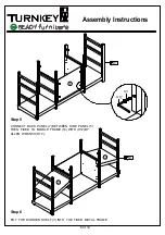 Preview for 6 page of E-Ready Furniture TURNKEY ER-EME-ETV61 Assembly Instructions Manual