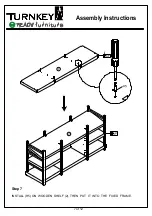 Preview for 7 page of E-Ready Furniture TURNKEY ER-EME-ETV61 Assembly Instructions Manual