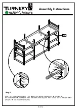 Preview for 8 page of E-Ready Furniture TURNKEY ER-EME-ETV61 Assembly Instructions Manual