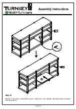 Preview for 10 page of E-Ready Furniture TURNKEY ER-EME-ETV61 Assembly Instructions Manual