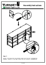 Preview for 11 page of E-Ready Furniture TURNKEY ER-EME-ETV61 Assembly Instructions Manual