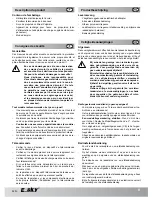 Preview for 9 page of E sky 4 GHz 002655 Operating Instructions Manual